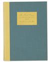 (OVERBROOK PRESS.) Stevenson, Robert Louis. An Inland Voyage.